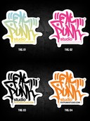 FAT PUNK STUDIO STICKER SET - FAT PUNK TAG