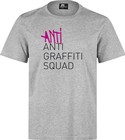 8 MILES HIGH - ANTI ANTI GRAFFITI T-SHIRT GREY